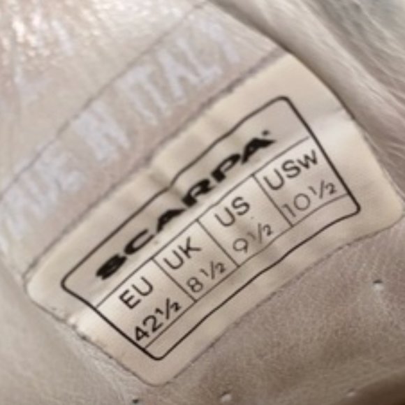 EUC | 2 pair | Scarpa | R5T | Elephant Gray or Blue | Size 42.5 | Casual Shoe - Picture 12 of 16